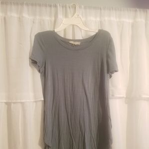 Teal shirt with braided arm sleeves:)